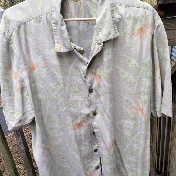 Men's XL Caribbean Joe Short-Sleeve Shirt - Picture 1 of 5